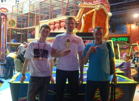 III чемпионат по Аэрохоккею. 14.04.2012